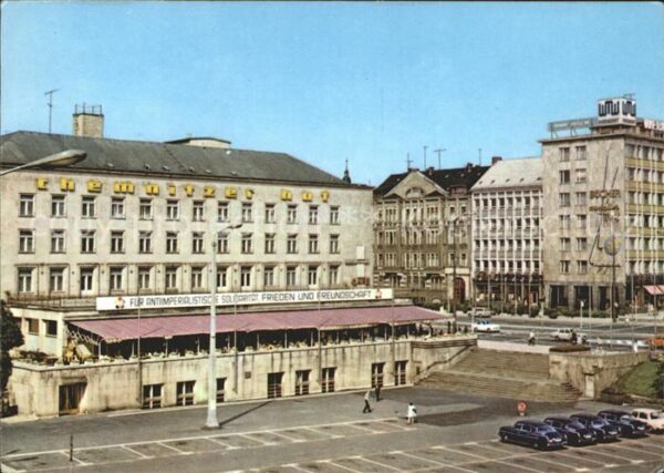 Karl-Marx-Stadt Interhotel Chemnitzer Hof