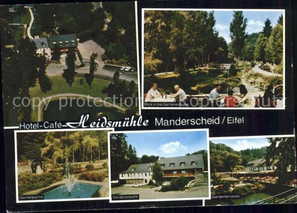 Manderscheid Eifel Hotel Cafe Heidsmühle