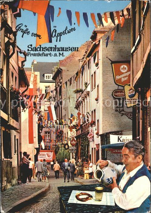 Frankfurt Main Sachsenhausen Äppelwoi
