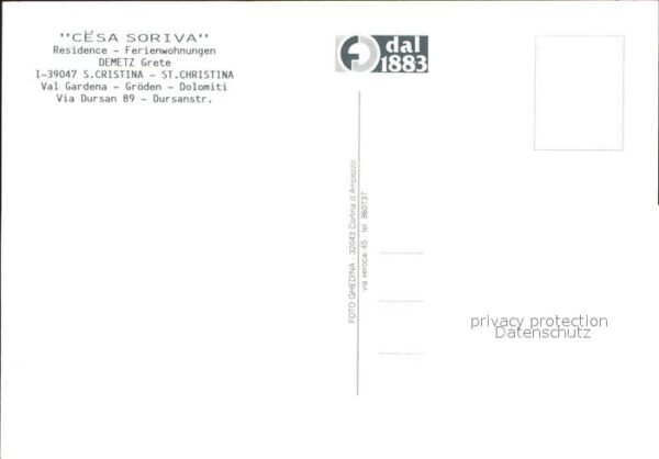 St Christina Cesa Soriva Ferienwohnungen – Bild 2