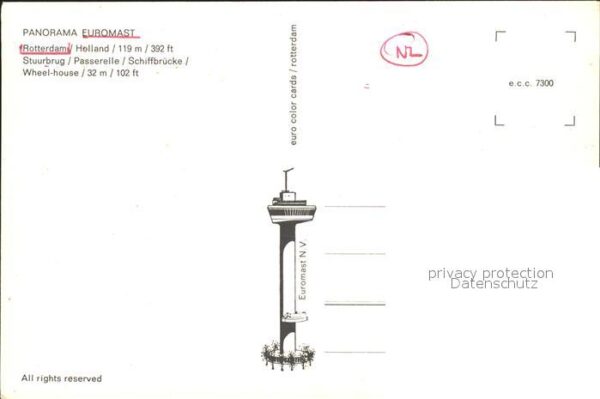 Rotterdam Fliegeraufnahme Euromast – Bild 2