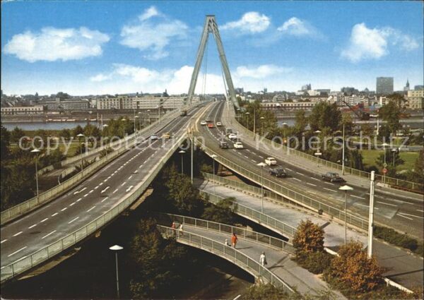 Koeln Rhein Severinsbrücke