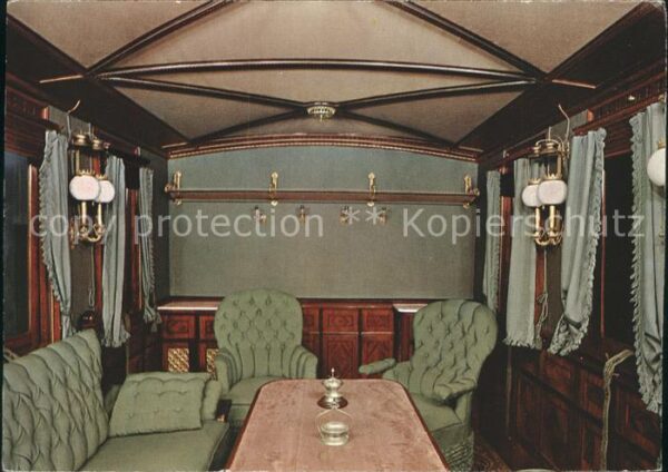 Nuernberg Verkehrsmuseum Salonwagen des Fürsten O