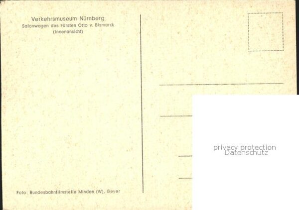 Nuernberg Verkehrsmuseum Salonwagen des Fürsten O – Bild 2