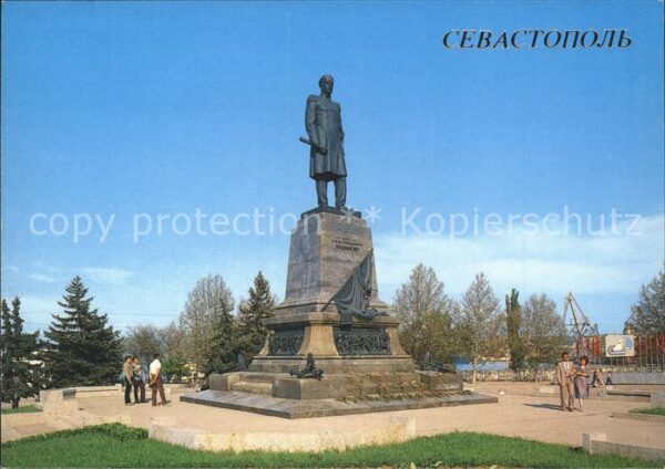 Sevastopol Monument to Admiral P.S. Nakhimov