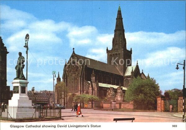 Glasgow Cathedral David Livingstones Statue