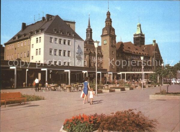 Karl-Marx-Stadt Rosenhof Rathaus