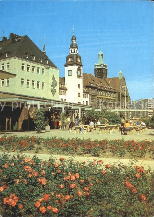 Karl-Marx-Stadt Rosenhof Rathaus