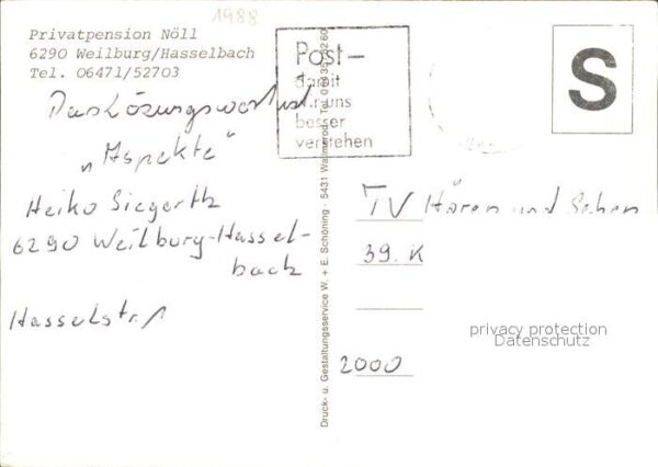 Weilburg Pension Nöll – Bild 2