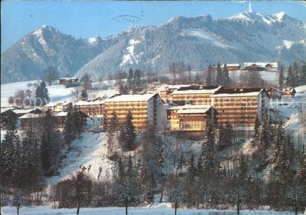 Sonthofen Oberallgaeu Hotelpark Allgäu Stern auf Staiger-Alp