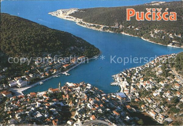 Jugoslawien Yugoslavie Fliegeraufnahme Pucisca