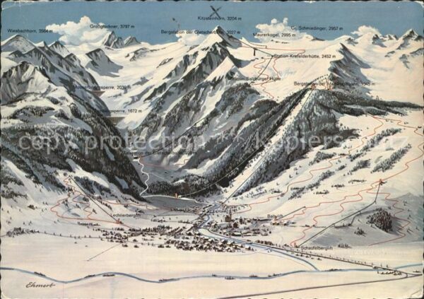 Kaprun Liftkarte Skigebiet