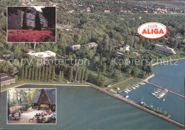 Balaton Plattensee Club Aliga Fliegeraufnahme