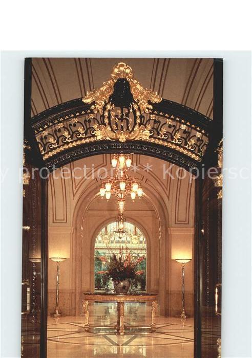 San Francisco California Palace Hotel Lobby