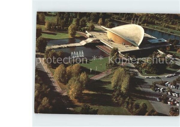 Berlin Fliegeraufnahme Kongresshalle