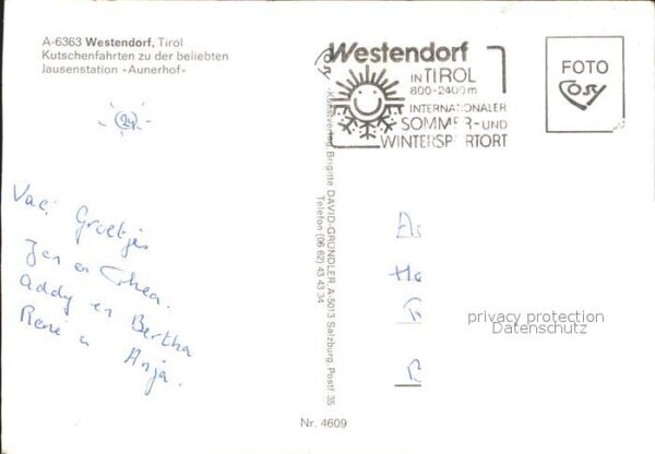 Westendorf Tirol Kutschenfahrten Aunerhof Kirche – Bild 2