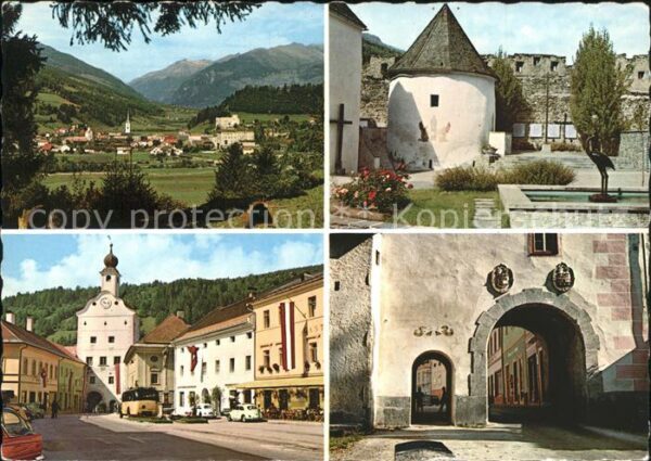 Gmuend Kaernten Kirche Tor Burg