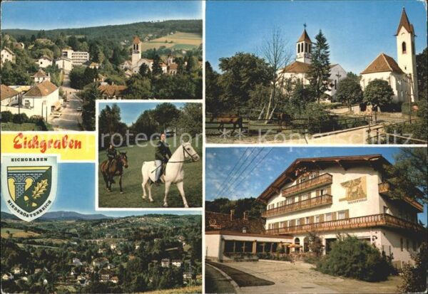 Eichgraben Pferde Wienerwald Kirche