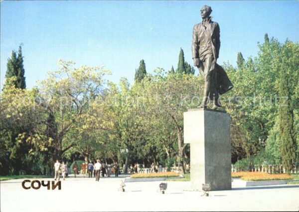 Sotschi Monument Ostrovsky
