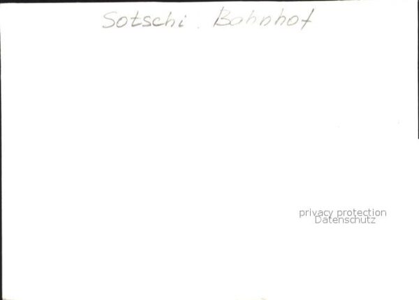 Sotschi Bahnhof – Bild 2