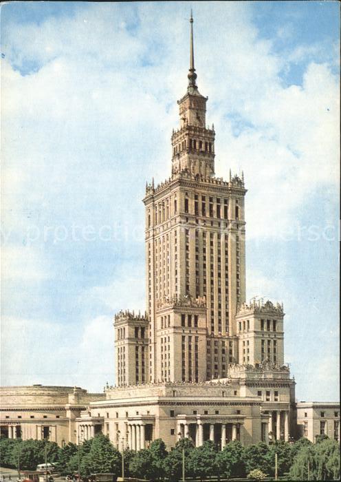 Warschau Masowien Palast Wissenschaft Kultur