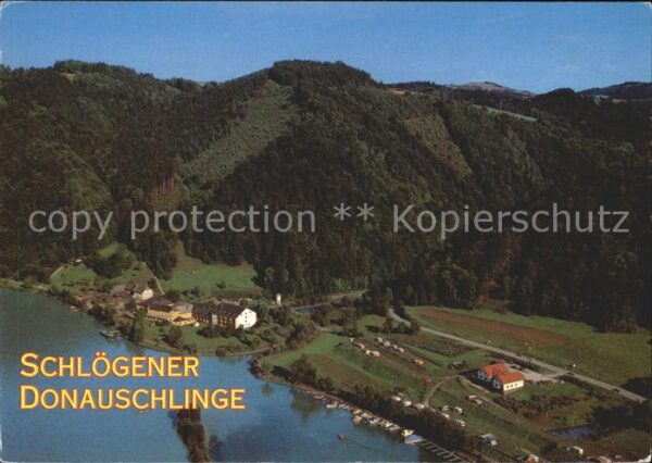 Haibach Donau Schlögener Donauschlinge Fliegeraufnahm