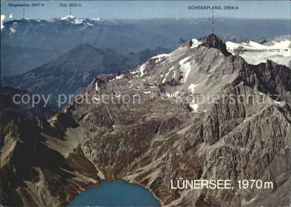 Luenersee Vorarlberg Schesaplana Ringelspitze Tödi Totalhütt