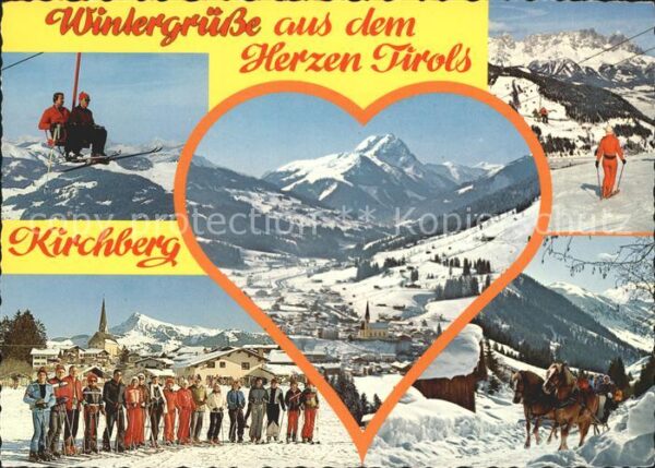 Kirchberg Tirol Ski Pferdekutsche Sessellift
