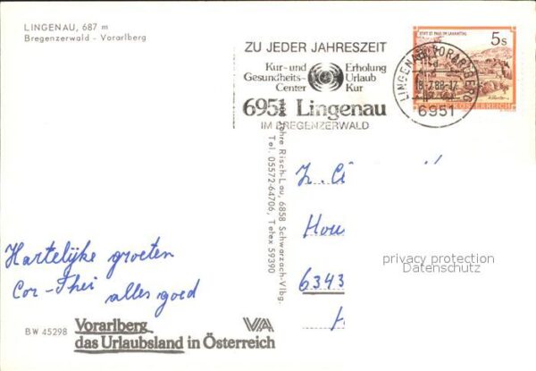 Lingenau Vorarlberg Ortsansicht – Bild 2