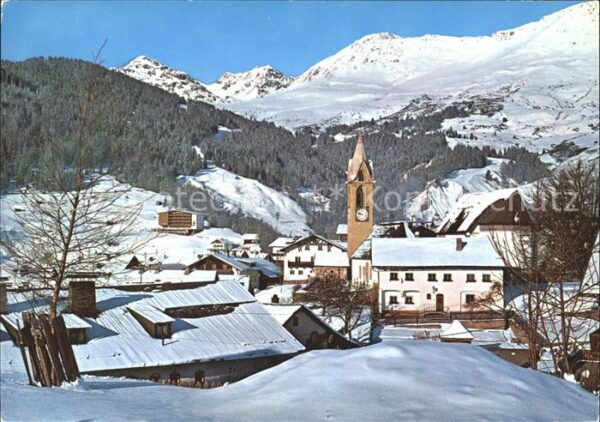 Serfaus Tirol Kirche Teilansicht