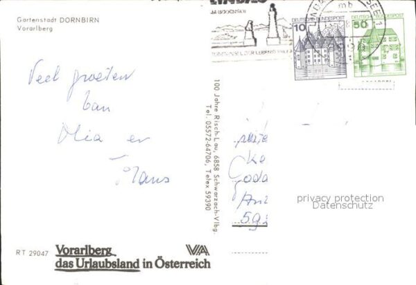 Dornbirn Vorarlberg Luftseilbahn Hotel Strassenansicht – Bild 2