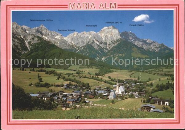 Maria Alm Steinernen Meer Schönfeldspitze Buchauer Scharte Mandlk