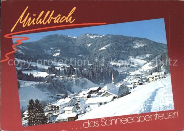 Muehlbach Hochkoenig Schneeberg