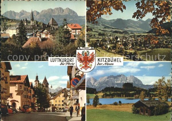 Kitzbuehel Tirol Wilden Kaiser Vorderstadt Schwarzsee