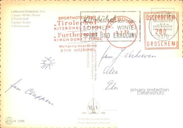 Kitzbuehel Tirol Wilden Kaiser Vorderstadt Schwarzsee – Bild 2