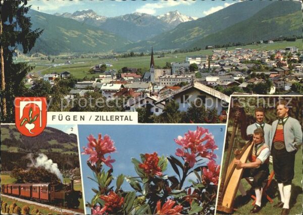 Fuegen Zillertalbahn alpenrosen Sterntrio
