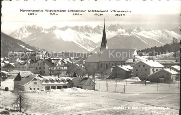 Seefeld Tirol Marchreisenspitze Malgrubenspitze Schli