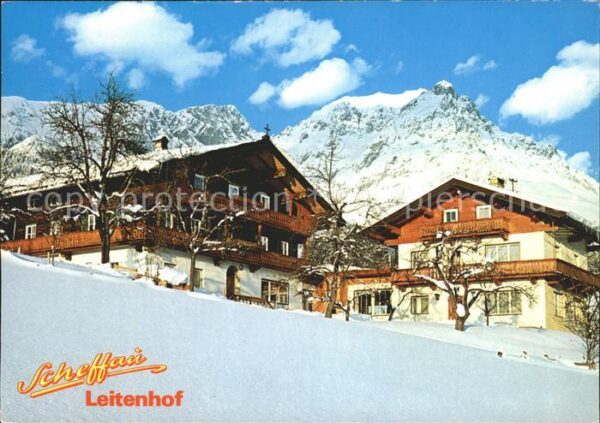 Scheffau Wilden Kaiser Cafe Restaurant Leitenhof