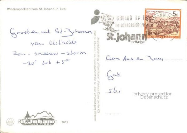 St Johann Tirol Luftseilbahn Ski Pferdeschlittenfahrt K – Bild 2