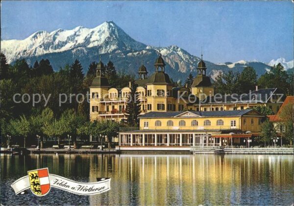 Velden Woerthersee Promenade Schloss Mittagskogel