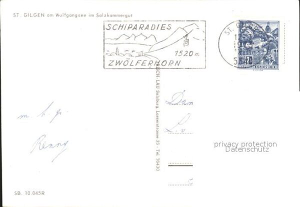 St Gilgen Salzkammergut Rettenkogel Sparber Rinnkogel Bleckwand – Bild 2