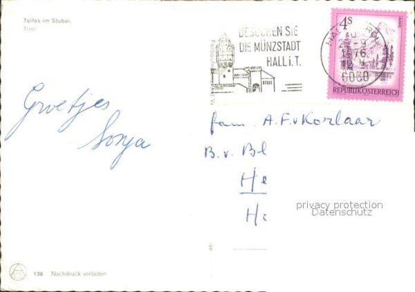 Telfes Stubai Kirche Alpen – Bild 2