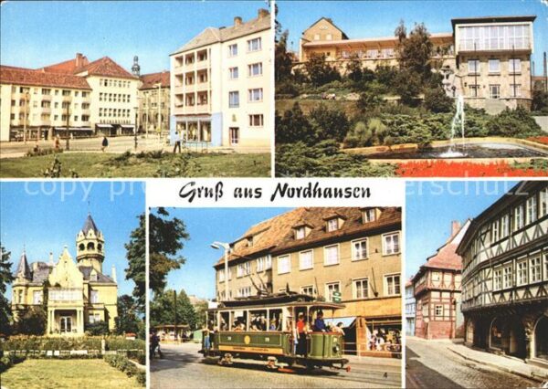 Nordhausen Thueringen Rautenstrasse Gaststätte Stadt Terrasse