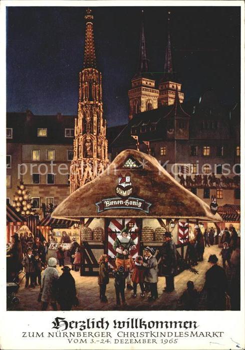 Nuernberg Christkindles Markt Türmen St Sebaldusk