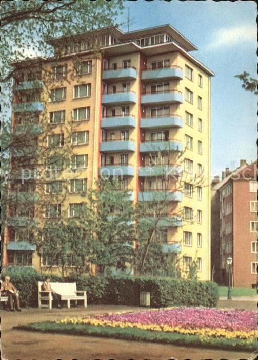Karl-Marx-Stadt Hochhaus am Schlossteich