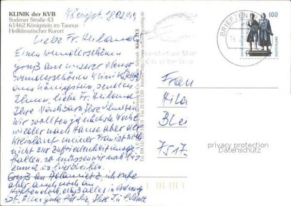 Koenigstein Taunus Klinik KVB – Bild 2