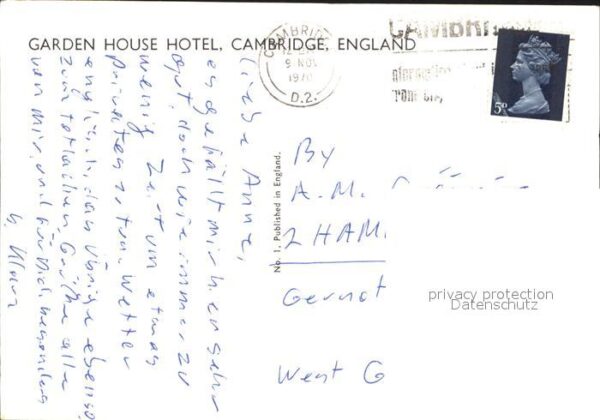 Cambridge Cambridgeshire Garden House Hotel – Bild 2