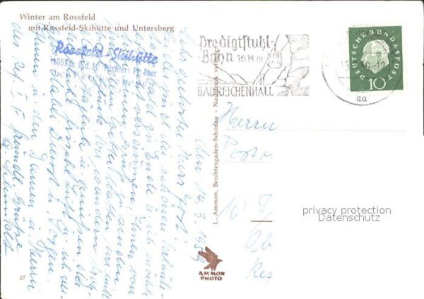 Berchtesgaden Rossfeld Skihütte Untersberg – Bild 2