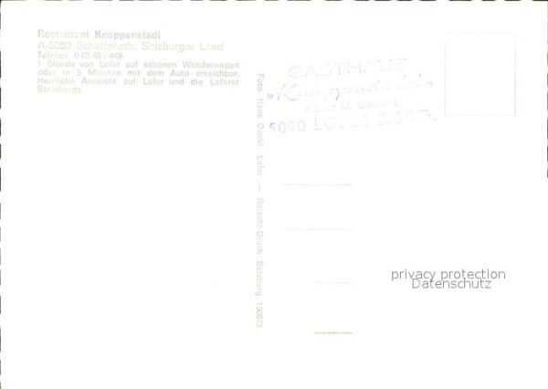 Scheffsnoth Restaurant Knappenstadt – Bild 2