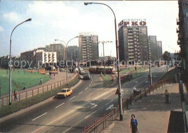 Sosnowiec Sosnowitz Ulica Czerwonego Zaglebia